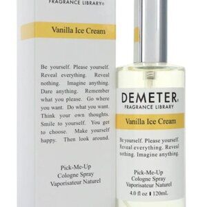 Demeter Vanilla Ice Cream W 4 OZ  Cologne Spray By Demeter